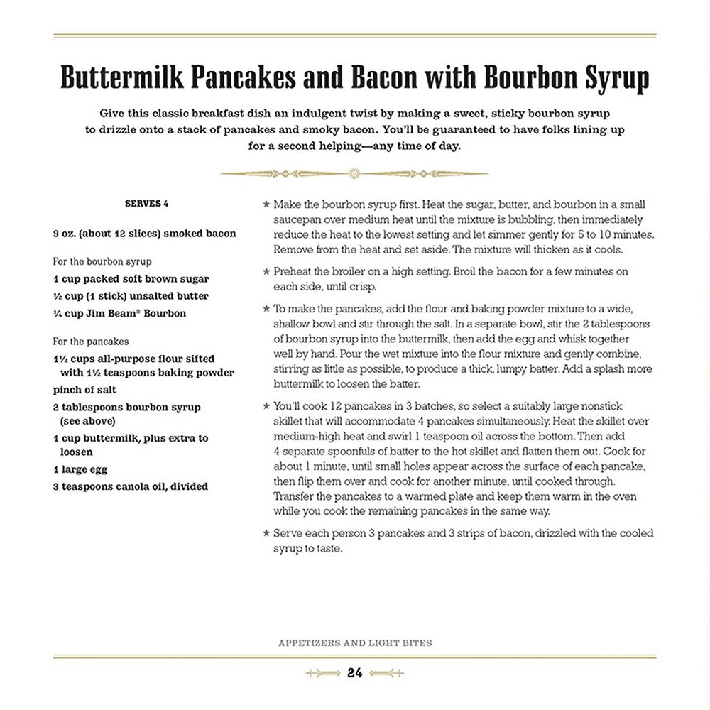 Jim Beam Bourbon Cookbook