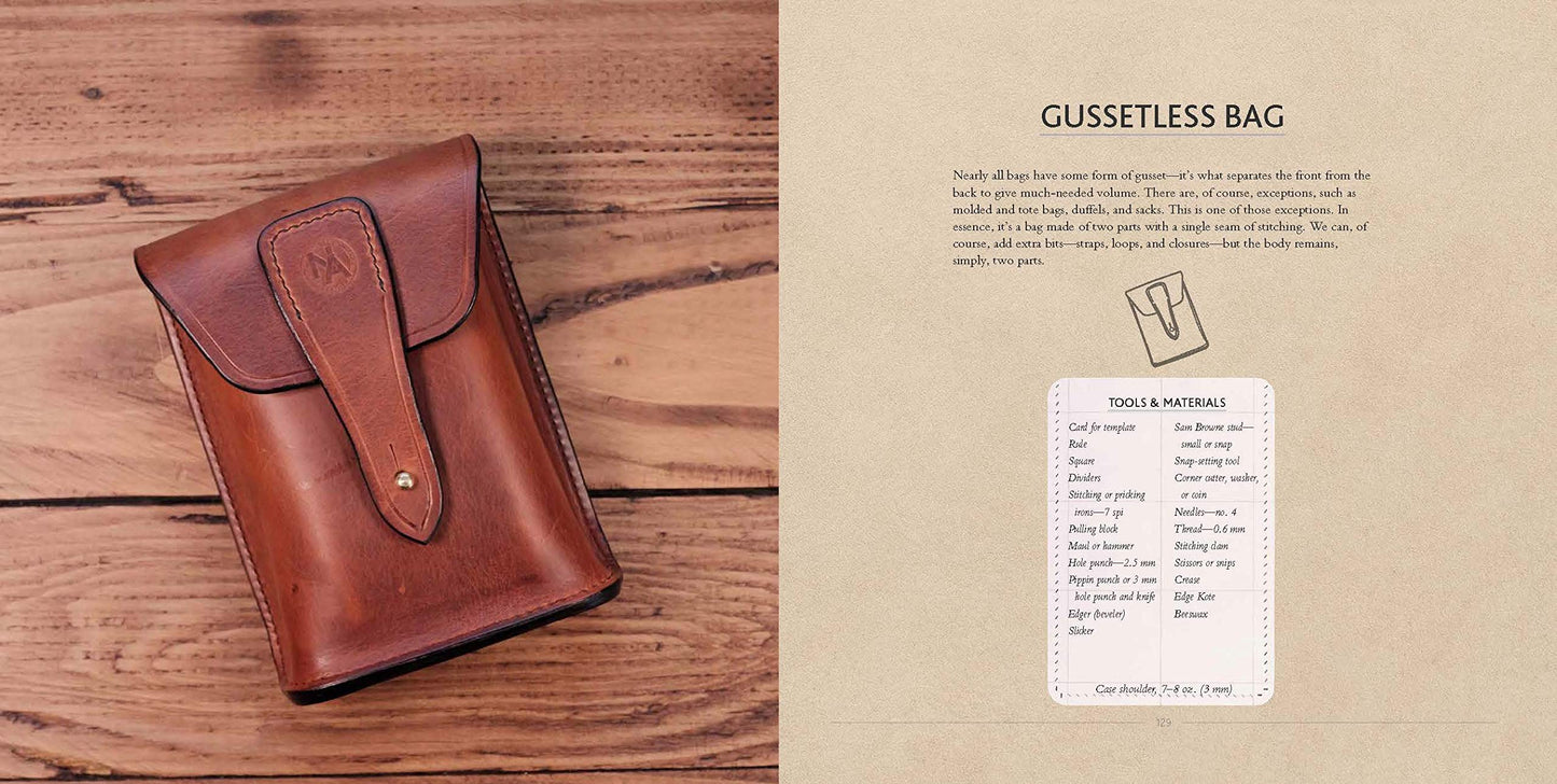 Leathercraft: Traditional Handcrafted Leatherwork Skills and Projects