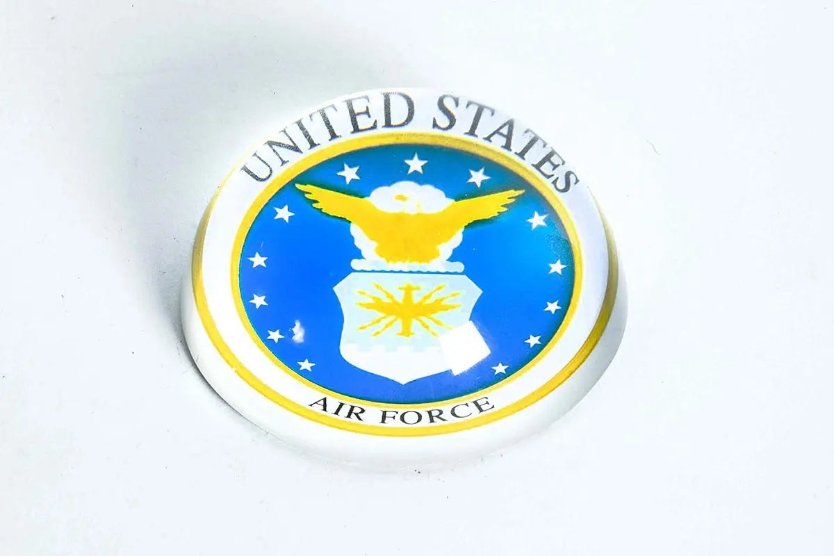 Crystal Paperweight - Air Force Edition, Military Holiday Gift Dynasty Gallery
