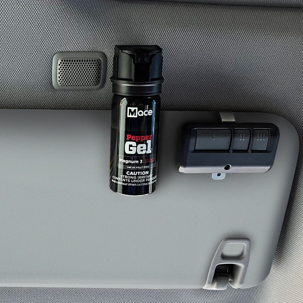 Mace Magnum 3 Non-Lethal Home Vehicle Personal Defense Pepper Spray Gel + UV Dye