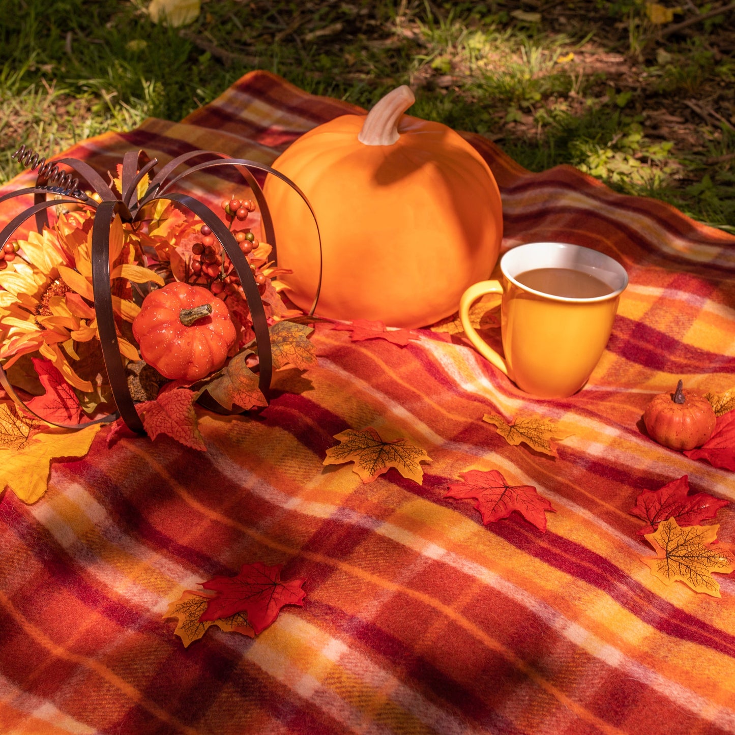Fall into Autumn Classic Wool Blanket