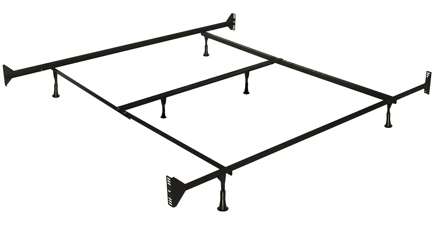 Queen/King High Carbon Steel Bolt-On Headboard and Footboard Bed Frame Fashion Bed