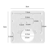 Thumbnail for bedCLAW Hinge Repair Bracket, Set of 2, with Screws