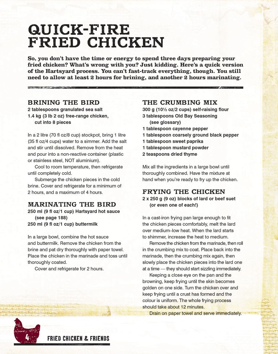 Fried Chicken & Friends: The Hartsyard Family Cookbook