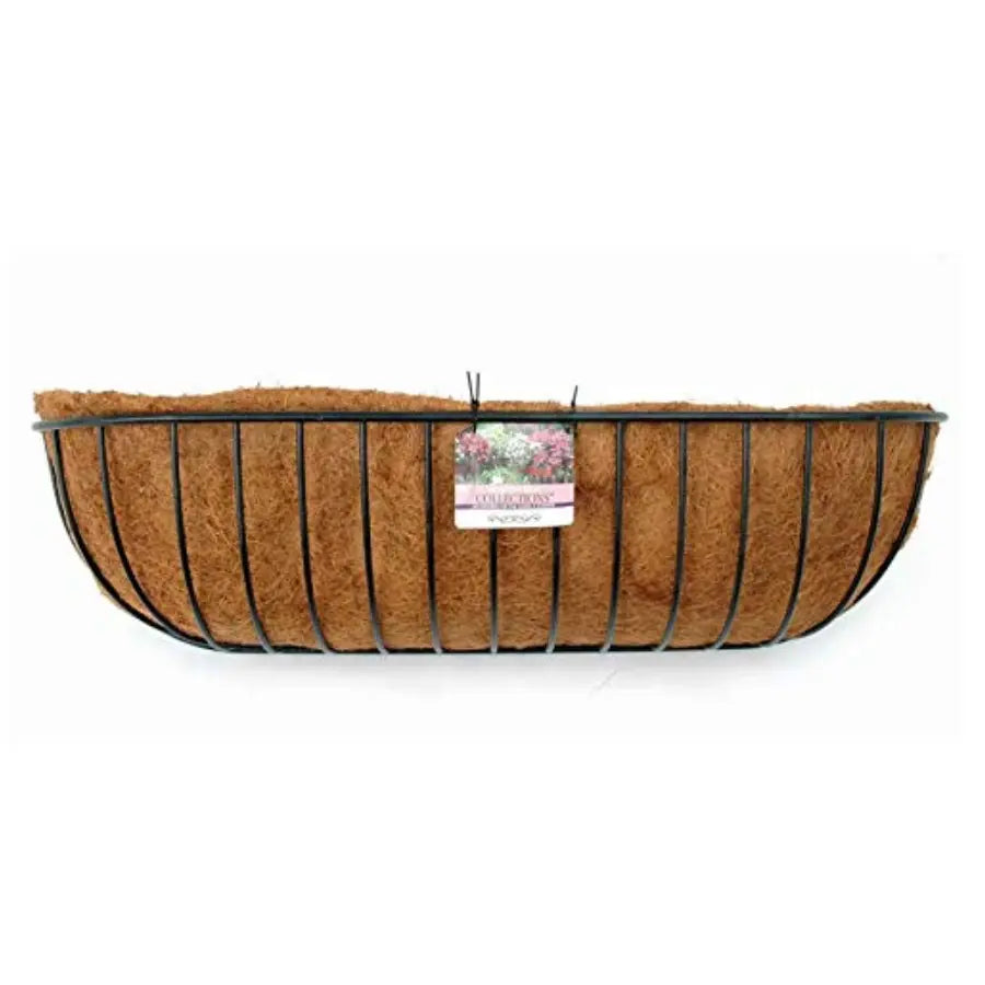 30" Charleston Wall Trough with Coconut Liner Border Concepts