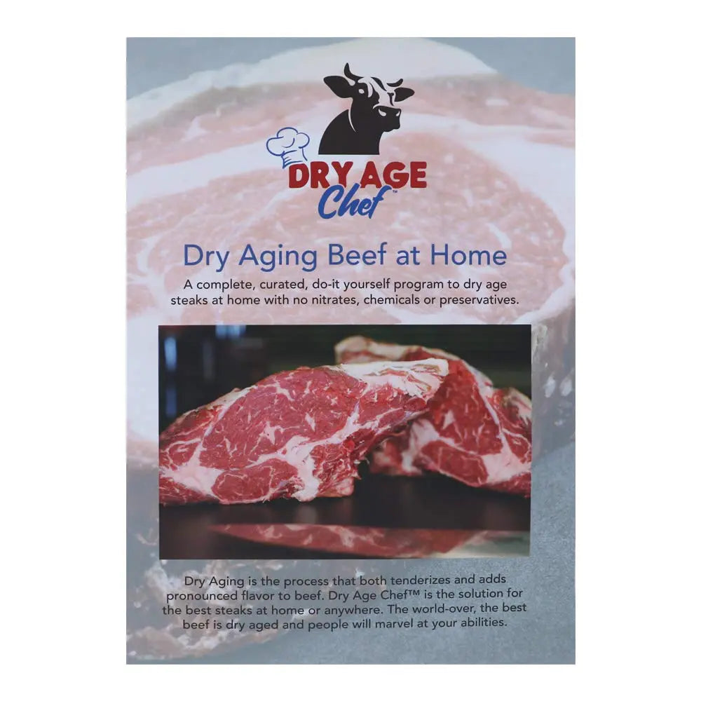 Large Beef Rack, Dry Aging Pan, Fridge Thermometer, and instructions by Dry Age Chef - Perfect for Dry Aging Steak at Home! Dry Age Chef