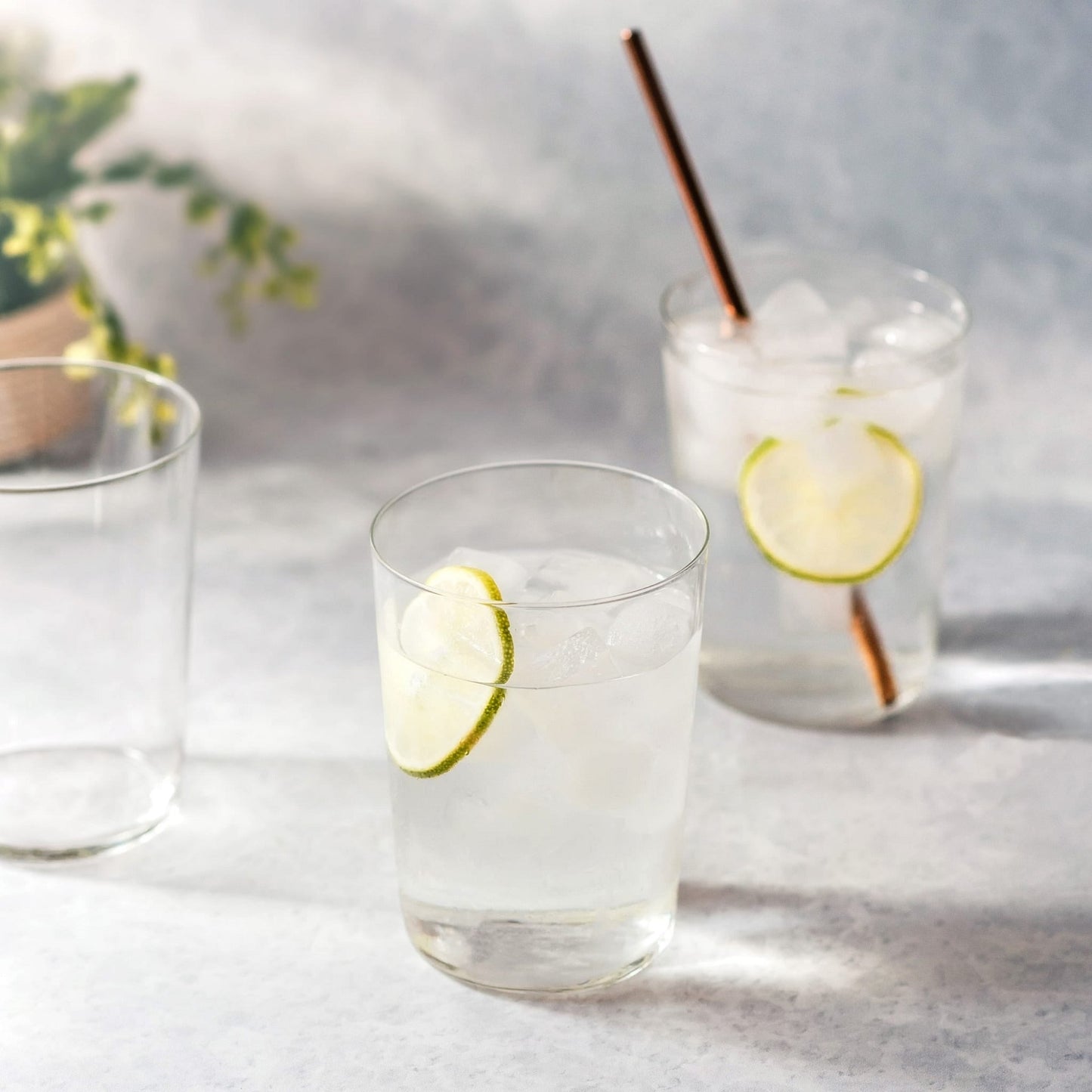 Libbey Cafe Tumbler Glasses, Cidra Cooler Glass, 19 ounce, Set of 8