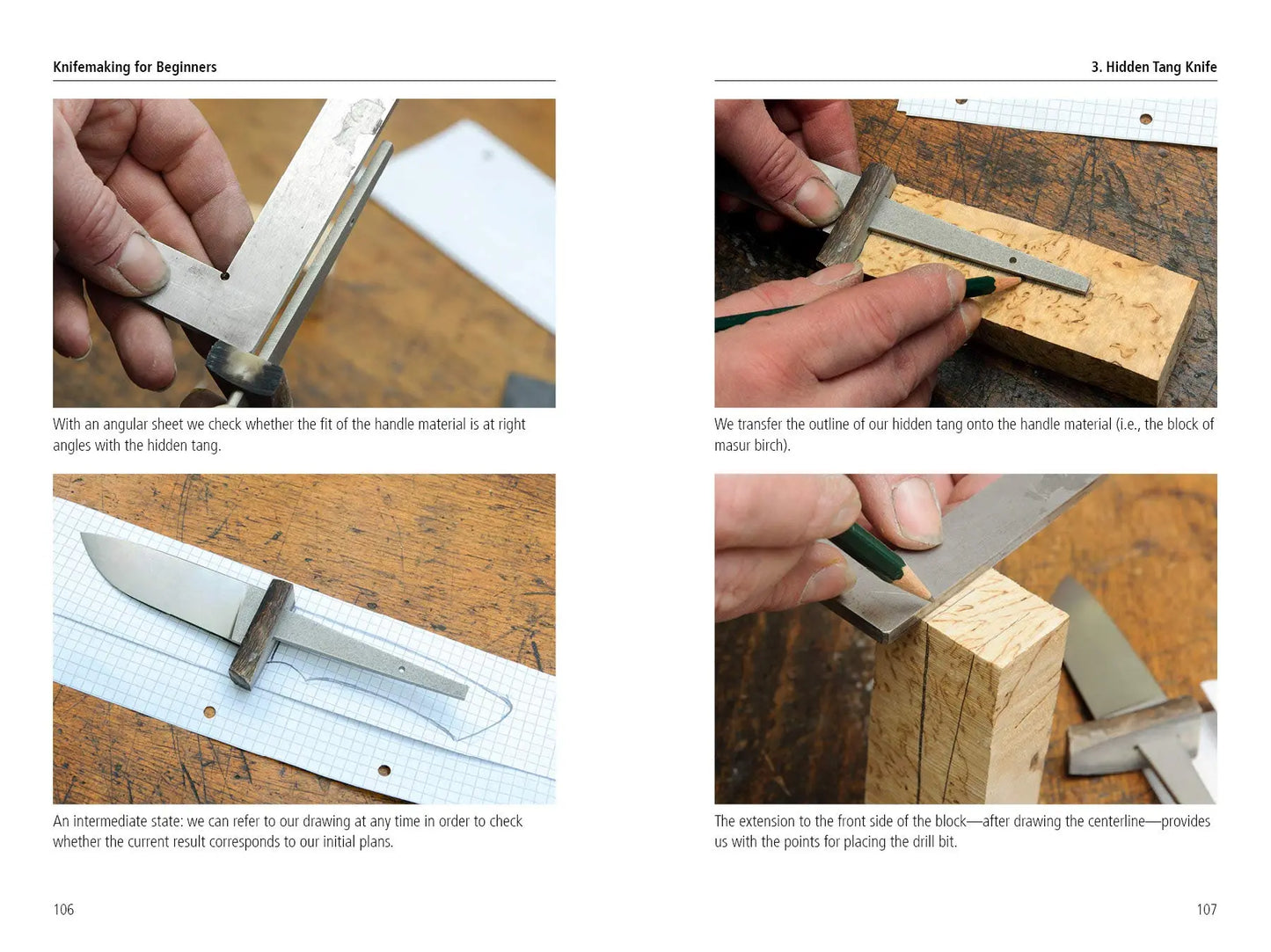 Knifemaking for Beginners: Step-by-Step Guide to Making Full and Half Tang Knife Schiffer Publishing