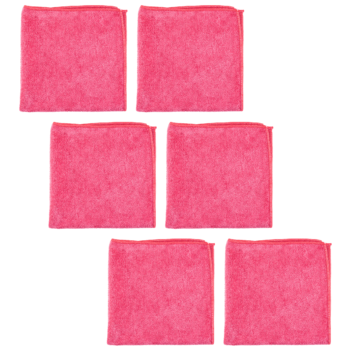 Microfiber Cleaning Cloth ♡ 16" x 16" ♡ Set of 6