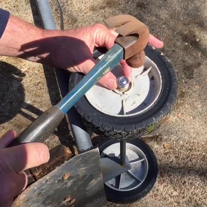 Replacement Push Nuts for Rollaway Bed Big Wheel Kit - Set of 2