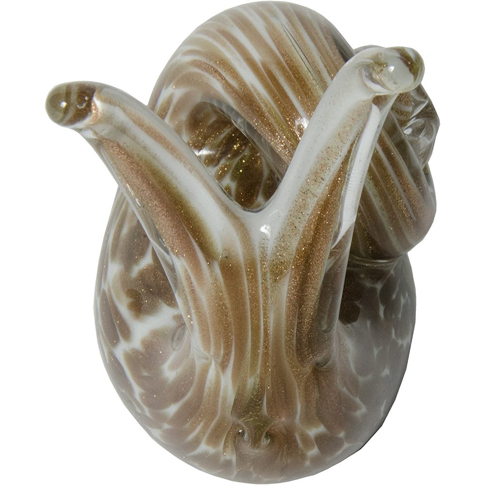 Dynasty Gallery Hand Blown Glass Snail Figurine