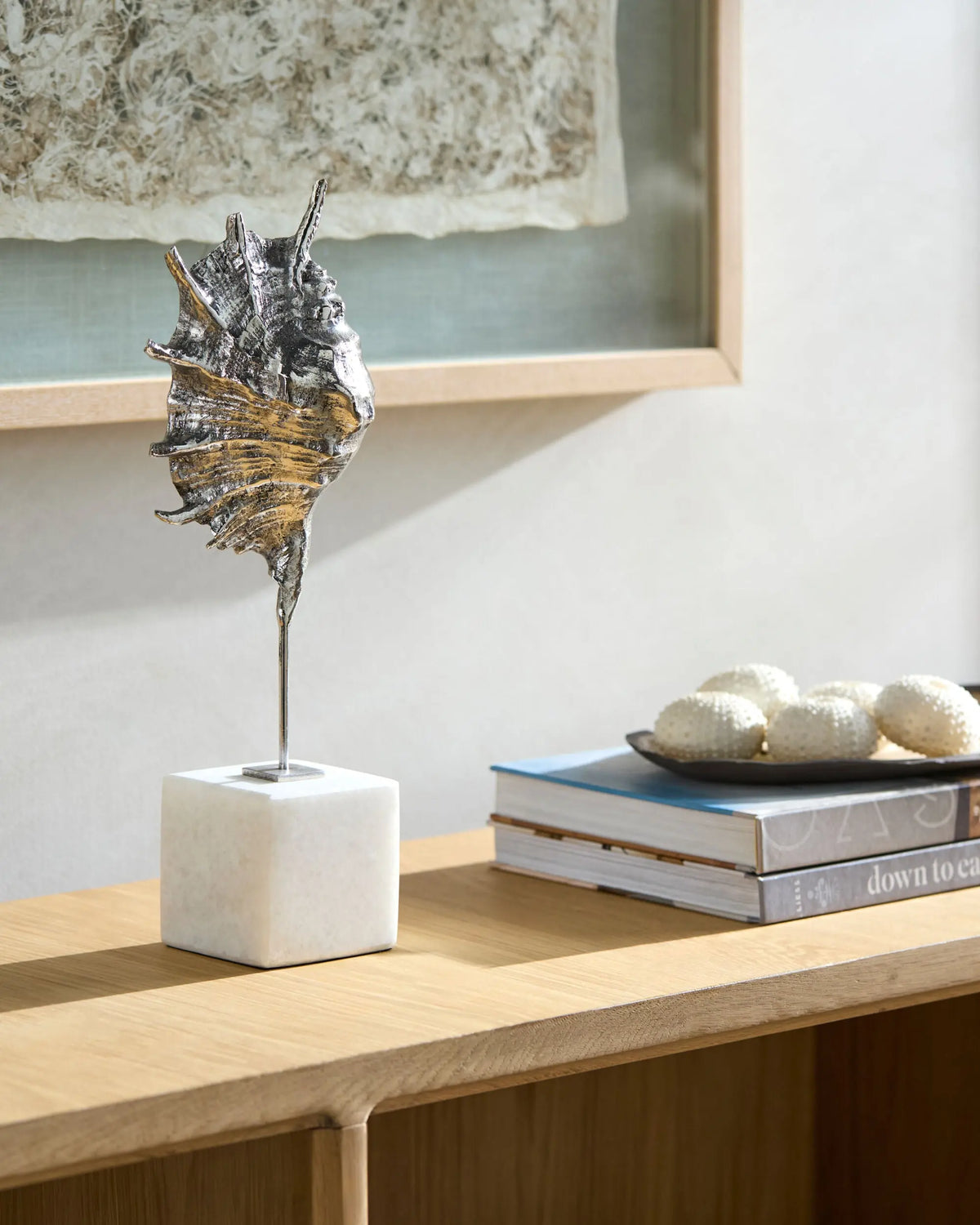 Vitoria Conch Shell Sculpture Surya