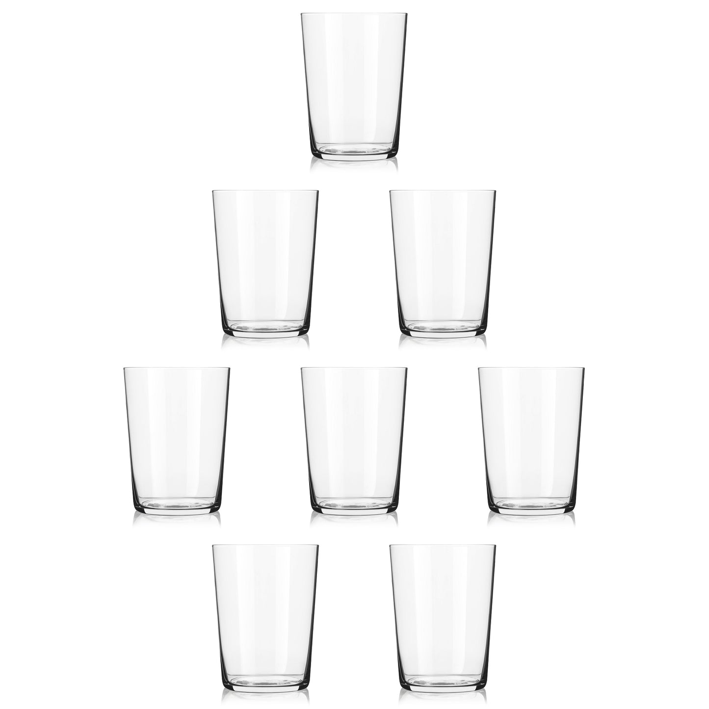 Libbey Cafe Tumbler Glasses, Cidra Cooler Glass, 19 ounce, Set of 8