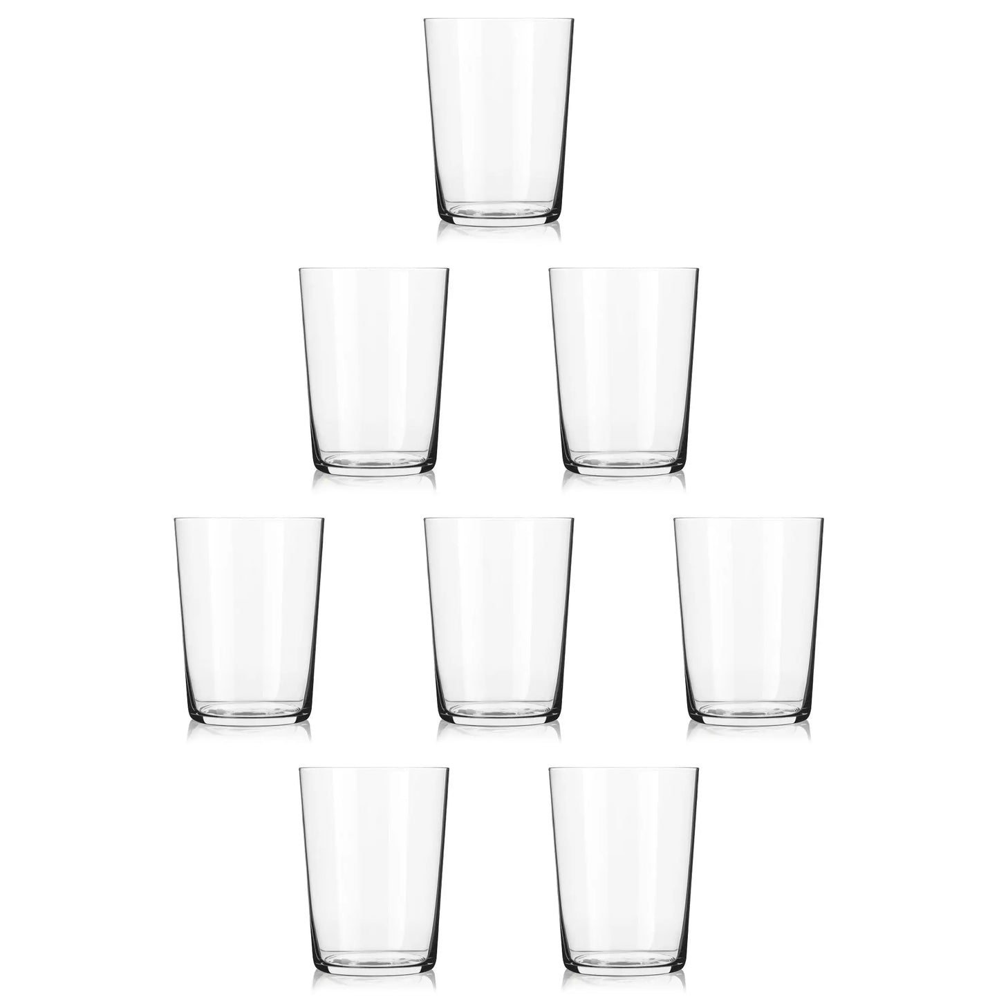 Libbey Cafe Tumbler Glasses, Cidra Cooler Glass, 19 ounce, Set of 8 Libbey