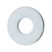 Thumbnail for Flat Zinc-Plated USS Washer for 1/4