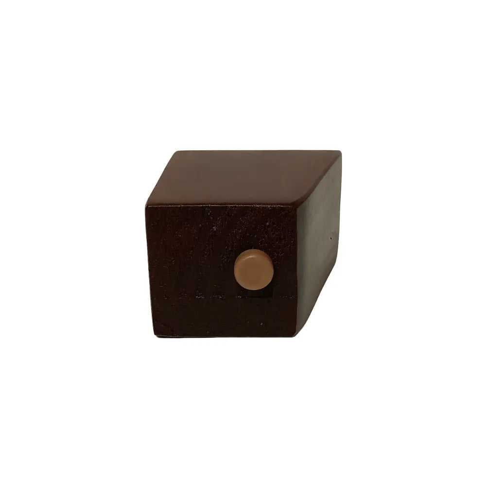 Leg Daddy 3-1/2" Mahogany Finish Transitional Sofa Leg, Set of 4 Leg Daddy