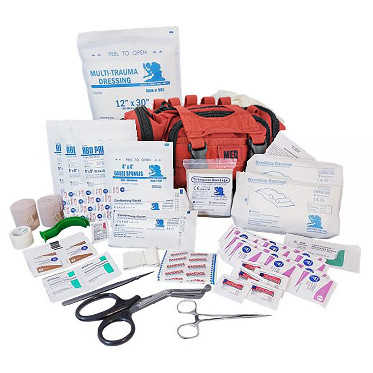 First-Aid Rapid Response Kit (Red)