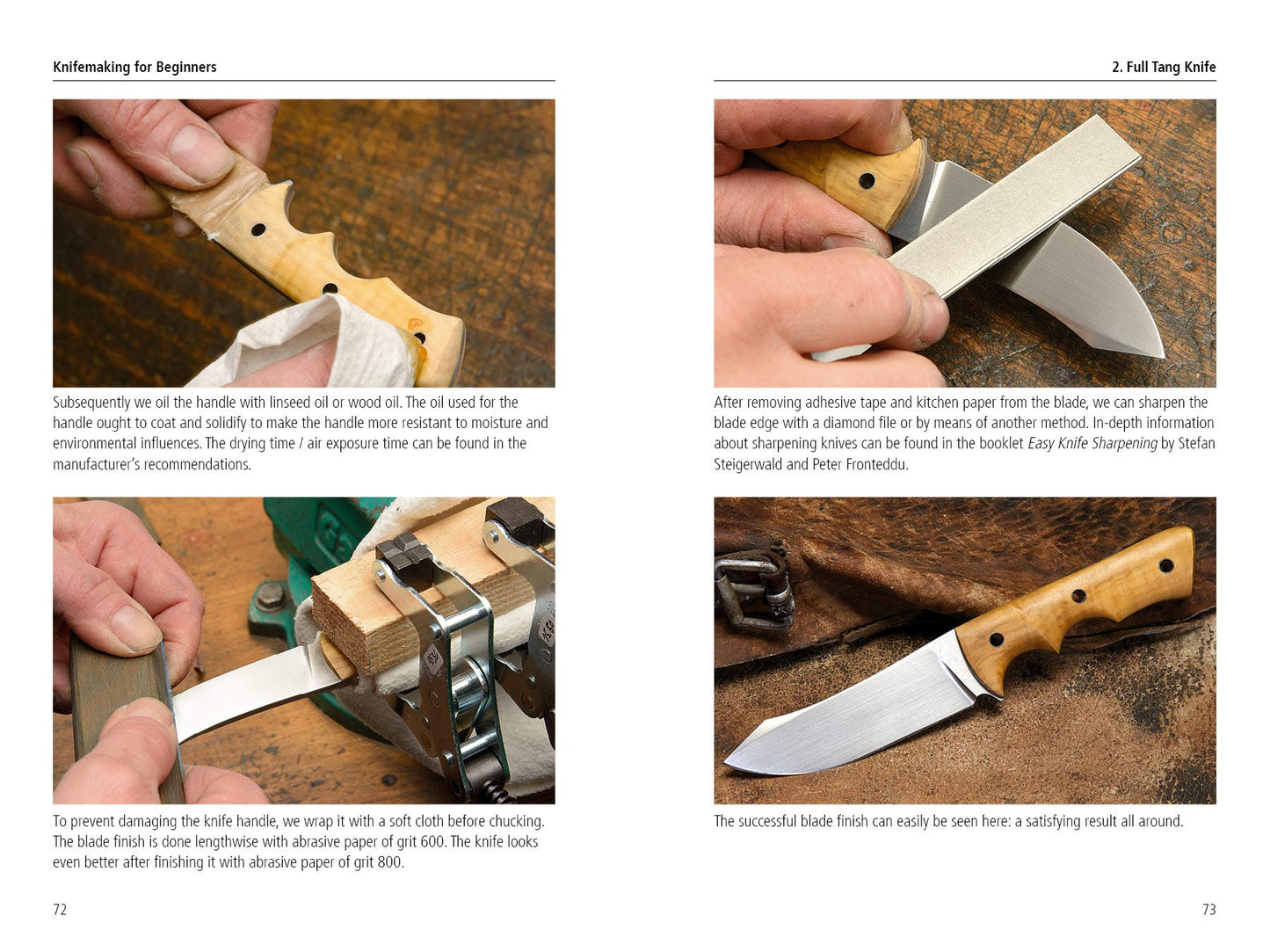 Knifemaking for Beginners: Step-by-Step Guide to Making Full and Half Tang Knife