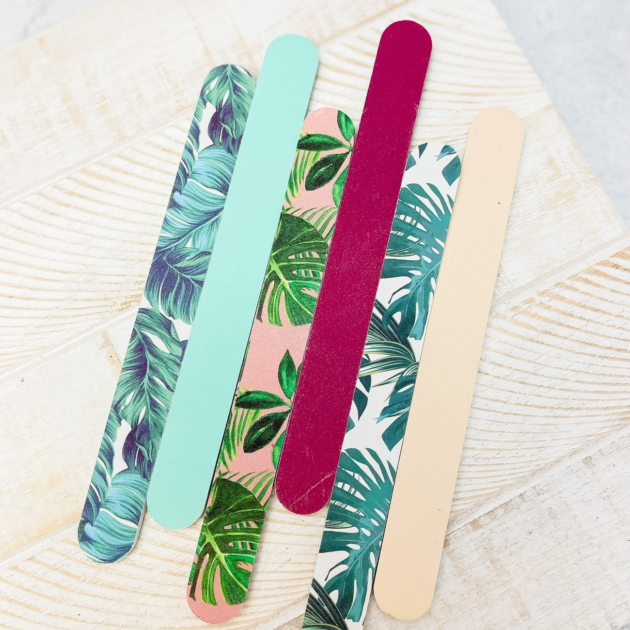 CALA 6 Piece Jungle Nail File Set