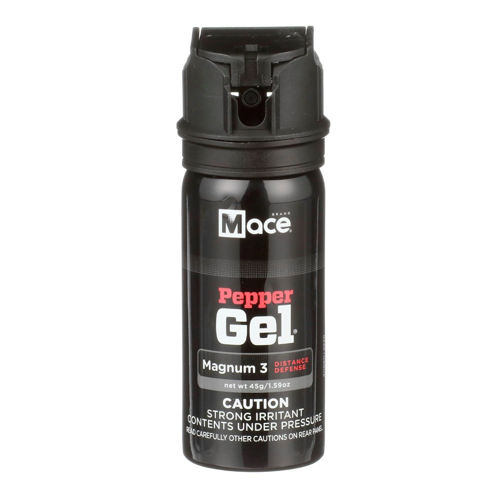 Mace Magnum 3 Non-Lethal Home Vehicle Personal Defense Pepper Spray Gel + UV Dye