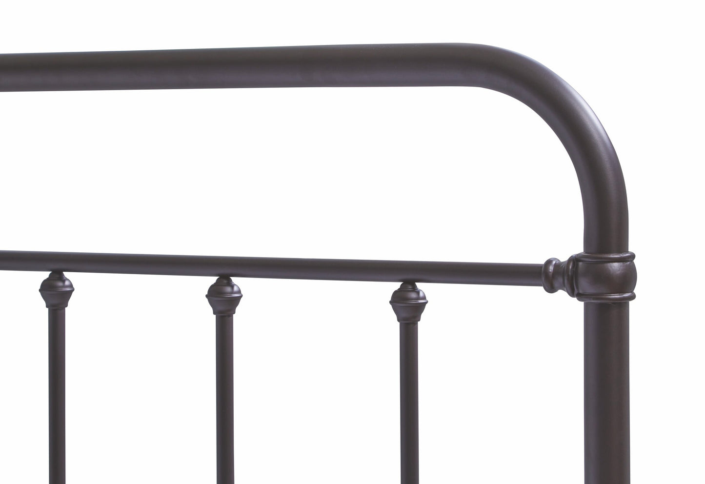 Full or Full XL Bed Size Beaconsfield Metal Bolt-On Headboard and Footboard