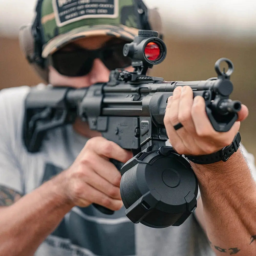 Magpul PMAG D-50® MP – HK94/MP5® 50 Rounds for HK94/MP5 Pistols and PCC's Magpul