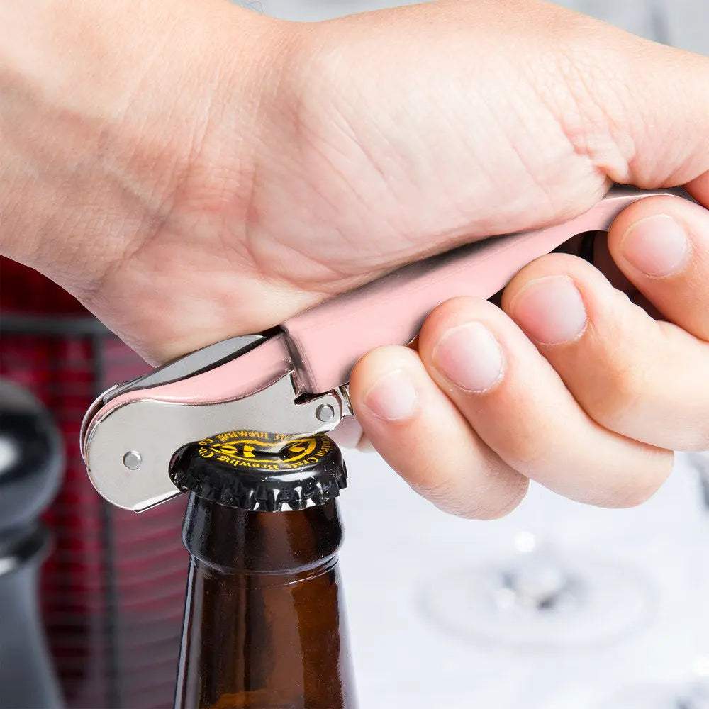 Pulltap's Original Waiter's Corkscrew with Light Pink Handle