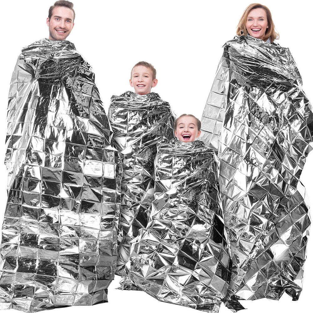 Mollywhopper Crisis Management Impact Emergency Survival Blanket 82"x52" 50 Pack