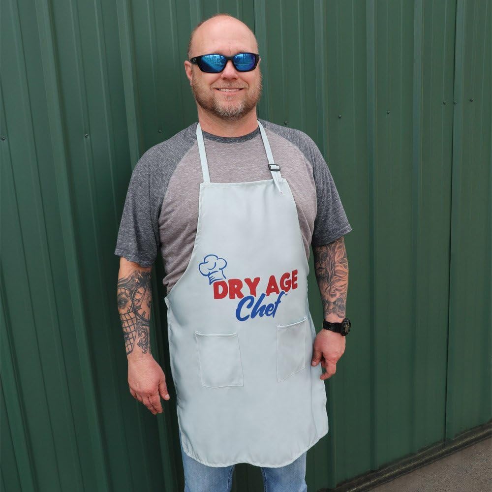 Dry Age Chef Oil Resistant Unisex Apron with Pockets