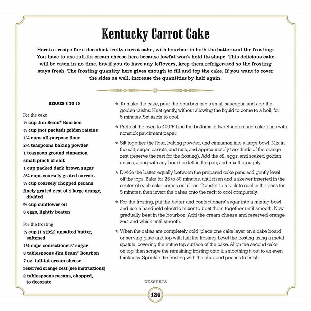 Jim Beam Bourbon Cookbook