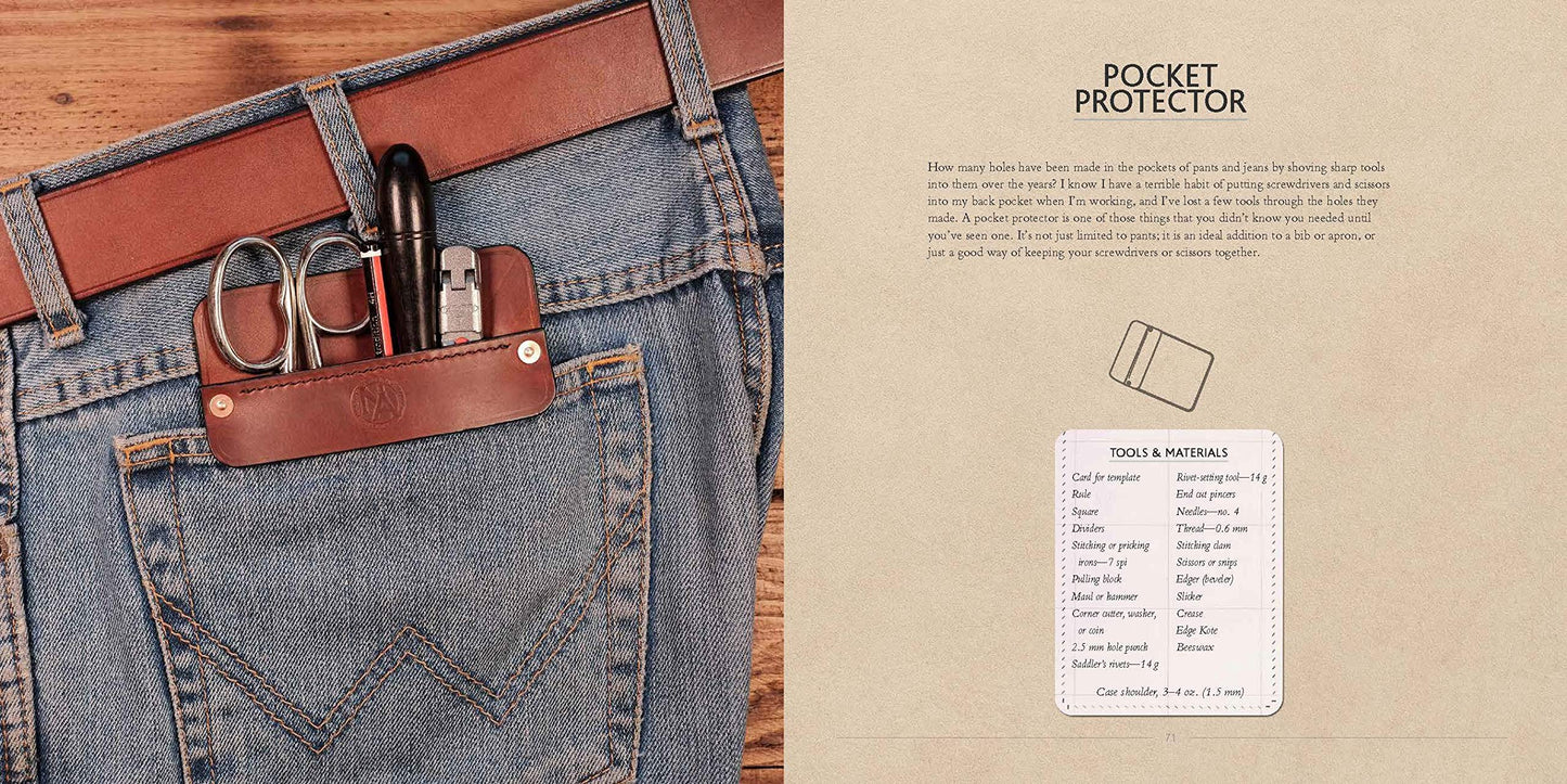 Leathercraft: Traditional Handcrafted Leatherwork Skills and Projects
