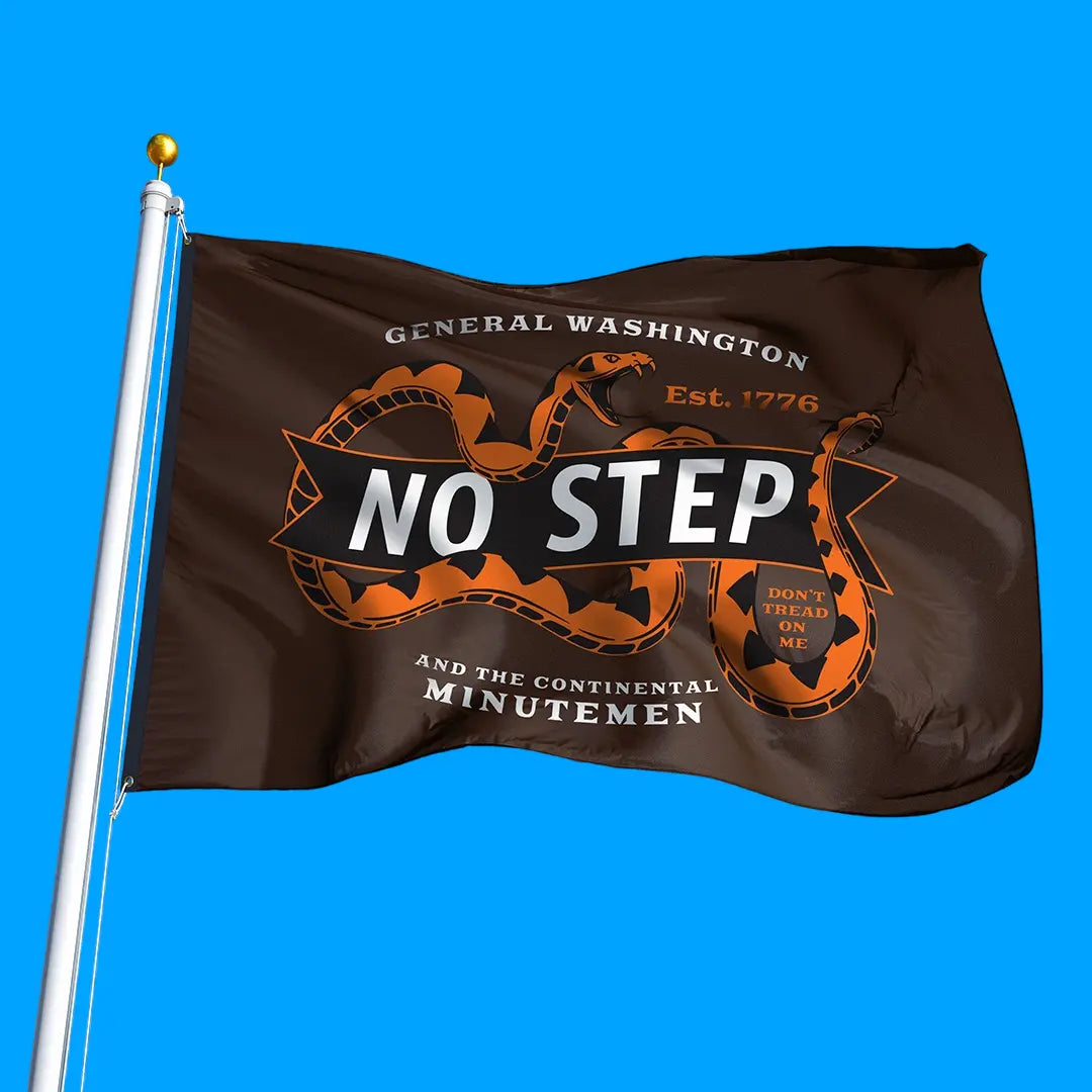 No Step Don't Tread On Me Flag Mollywhopper