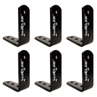 Thumbnail for bedCLAW Heavy-Duty Box Spring Fastener Bed Bracket, Set of 6, Ideal for Antique Bed Restoration