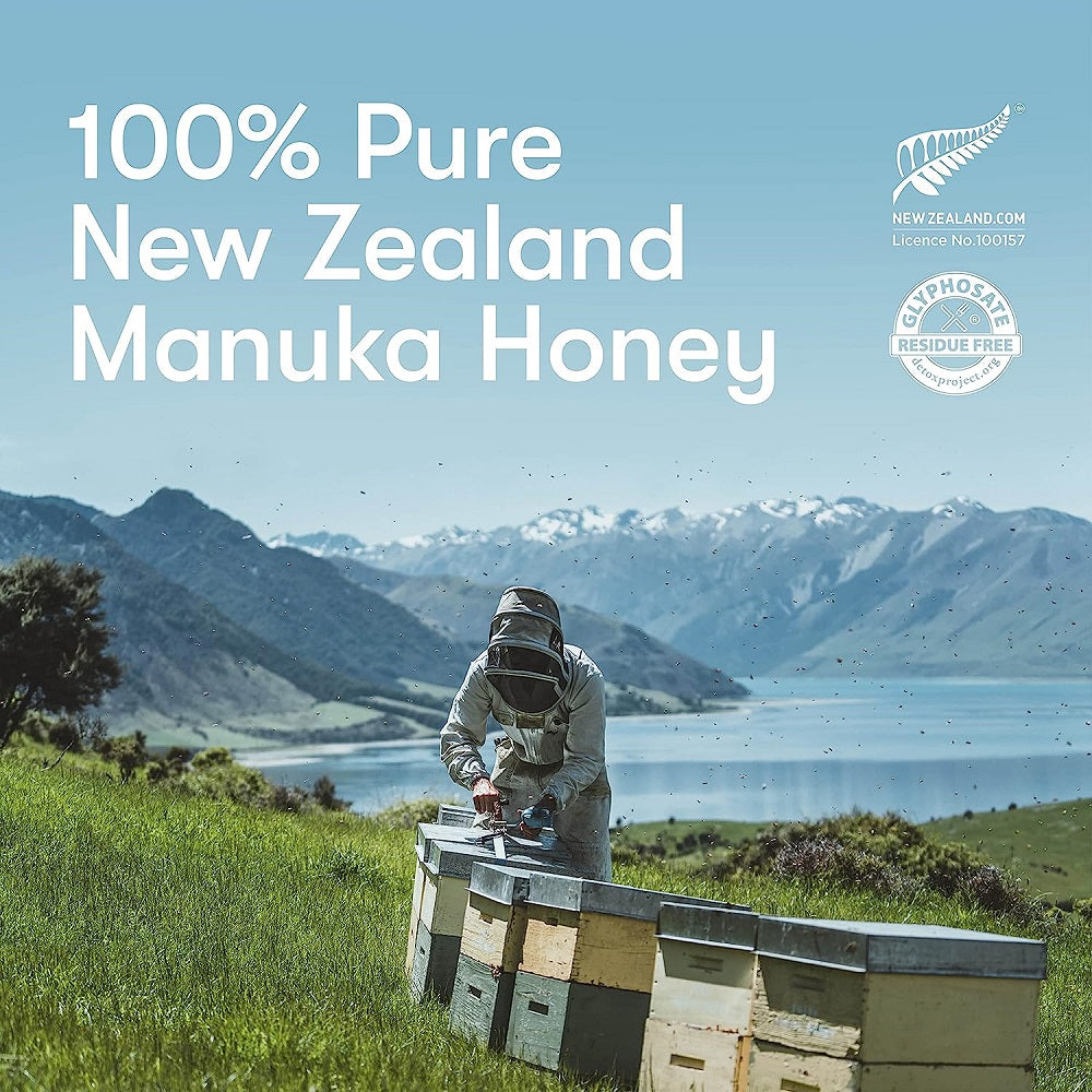 New Zealand Honey Co. Raw Manuka Honey UMF 10+ | MGO 263+, 8.8oz / 250g