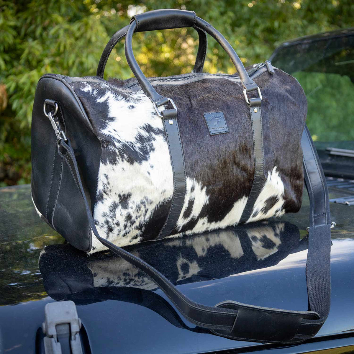 Rafter T Cowhide Overnight Duffel Bag