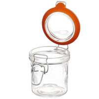 Thumbnail for 9 oz. Mini Hermes Jars with Air-Tight Clamp Top Lid, Set of 3