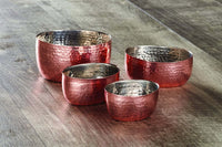 Thumbnail for American Metalcraft Oval Hammered Copper Stainless Steel Sauce Cup