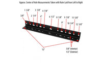 Thumbnail for bedCLAW 13 Inch Steel Universal Bed Frame Extension Rails, 1.5