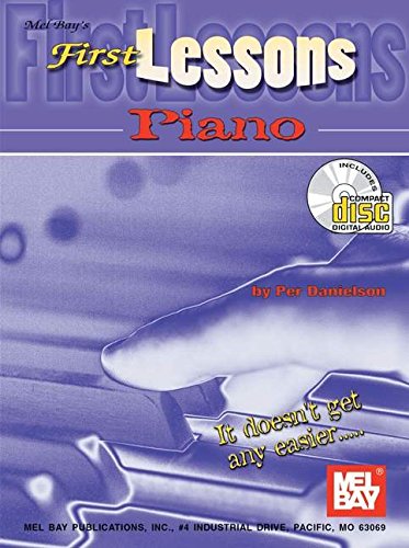 Mel Bay's First Lessons Piano Book and CD Set
