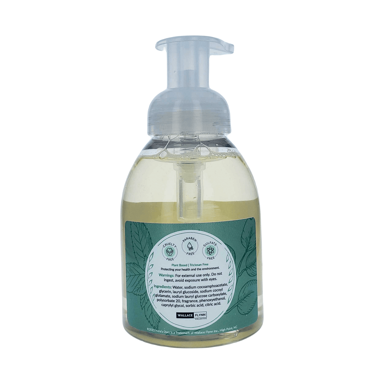 Hera's Own Foaming Hand Soap - Eucalyptus Mint - 10 fl oz. (300 ml)