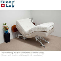 Thumbnail for SleepLab Bed Home 300X-5F Hi-Low Adjustable Bed Base with Trendelenburg + Cardiac Chair