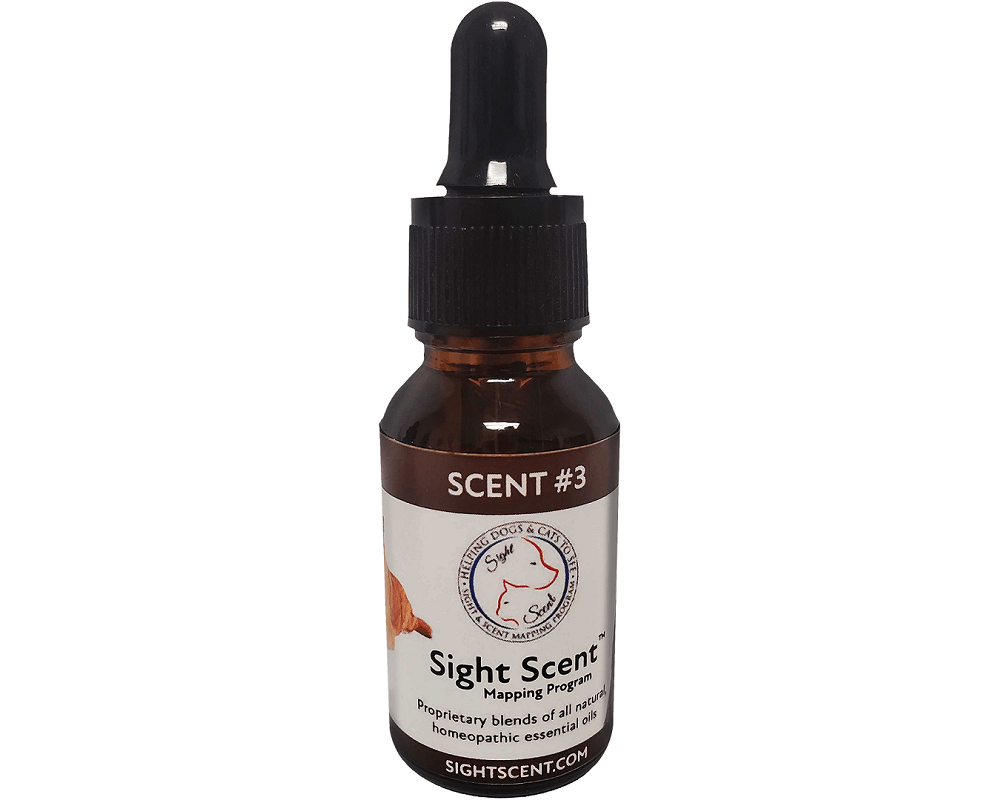 SightScent Mapping Program for Blind, Impaired Dogs Cats, Scent # 3 Refill