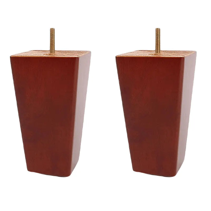 Leg Daddy 6" Medium Finish Square Tapered Sofa Legs