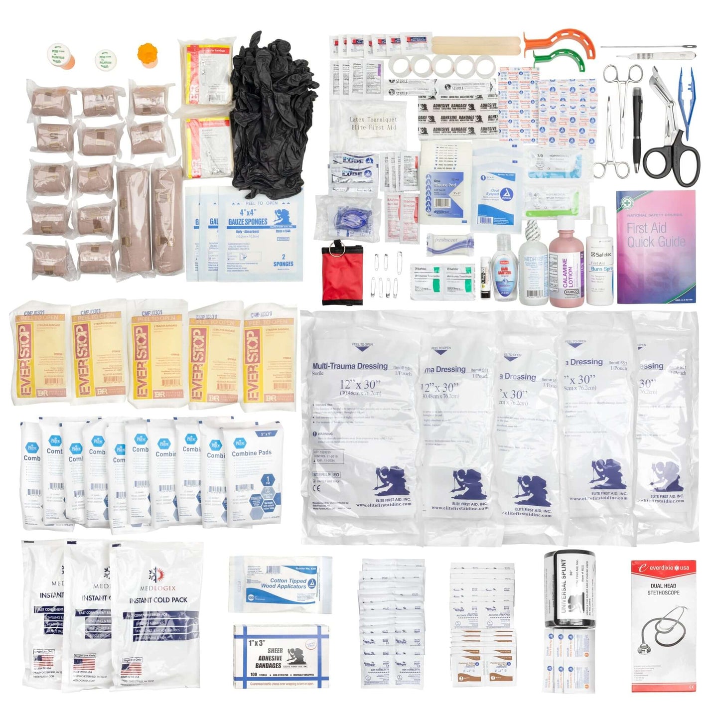 M-17 Medic Bag Complete Field First-Aid Kit