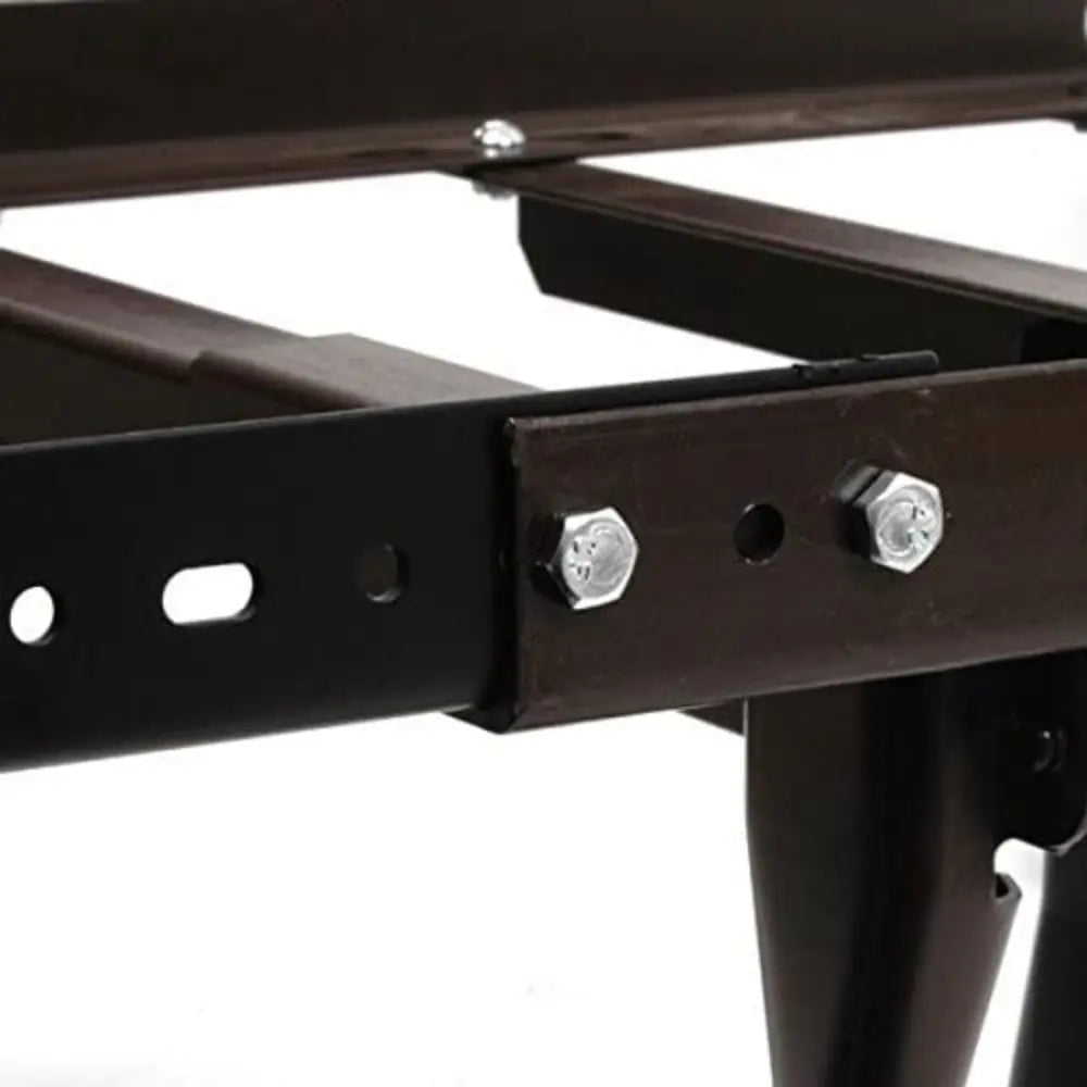 bedCLAW 13 Inch Steel Universal Bed Frame Extension Rails, 1.5"x1.5", Set of 2 Rails