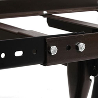 Thumbnail for bedCLAW 13 Inch Steel Universal Bed Frame Extension Rails, 1.5