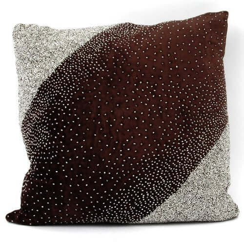 Soft Chocolate Accent Pillow, by Cloud9 Design