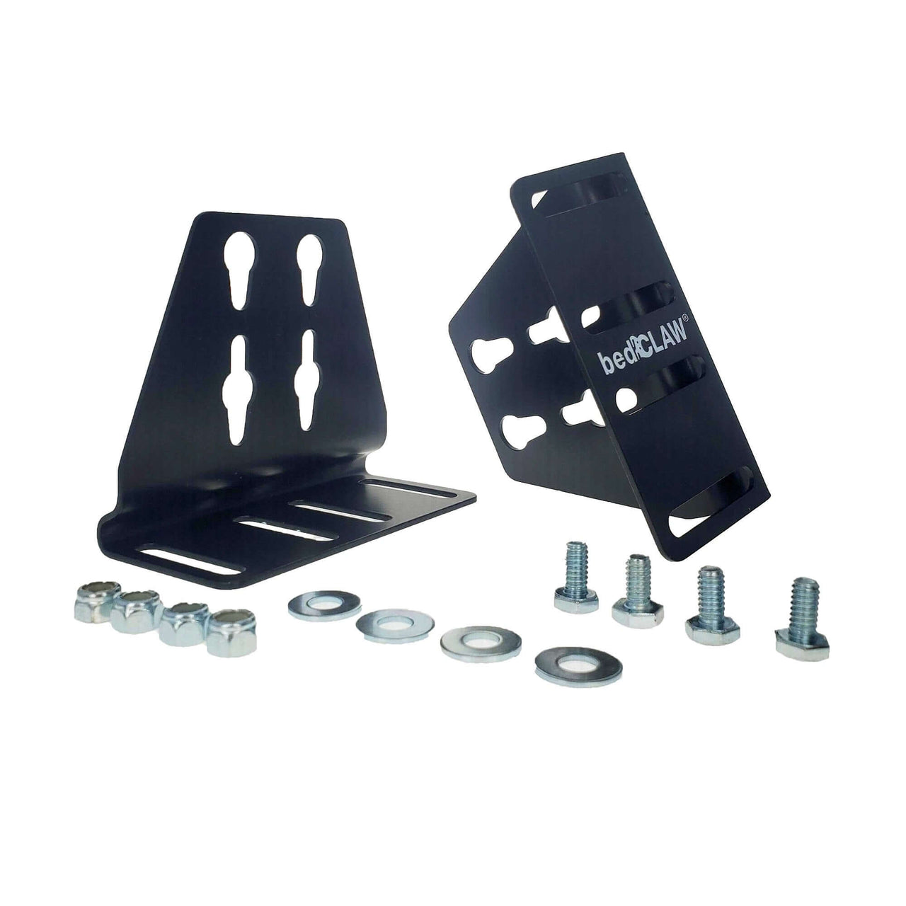 bedCLAW Headboard/Footboard Attachment Brackets with Hardware, Set of 2