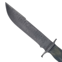 Thumbnail for Handmade Damascus Steel Bowie Style Hunting Camping Survival Knife with Sheath