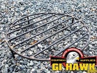 Thumbnail for Premium Heavy-Duty Steel 24” Grate for Outdoor Fire Pits, Above Ground Fire Grate
